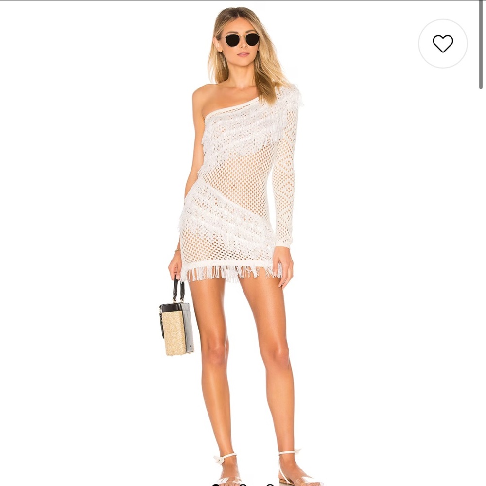 Tularosa Peek A Boo Dress - White brand new never worn